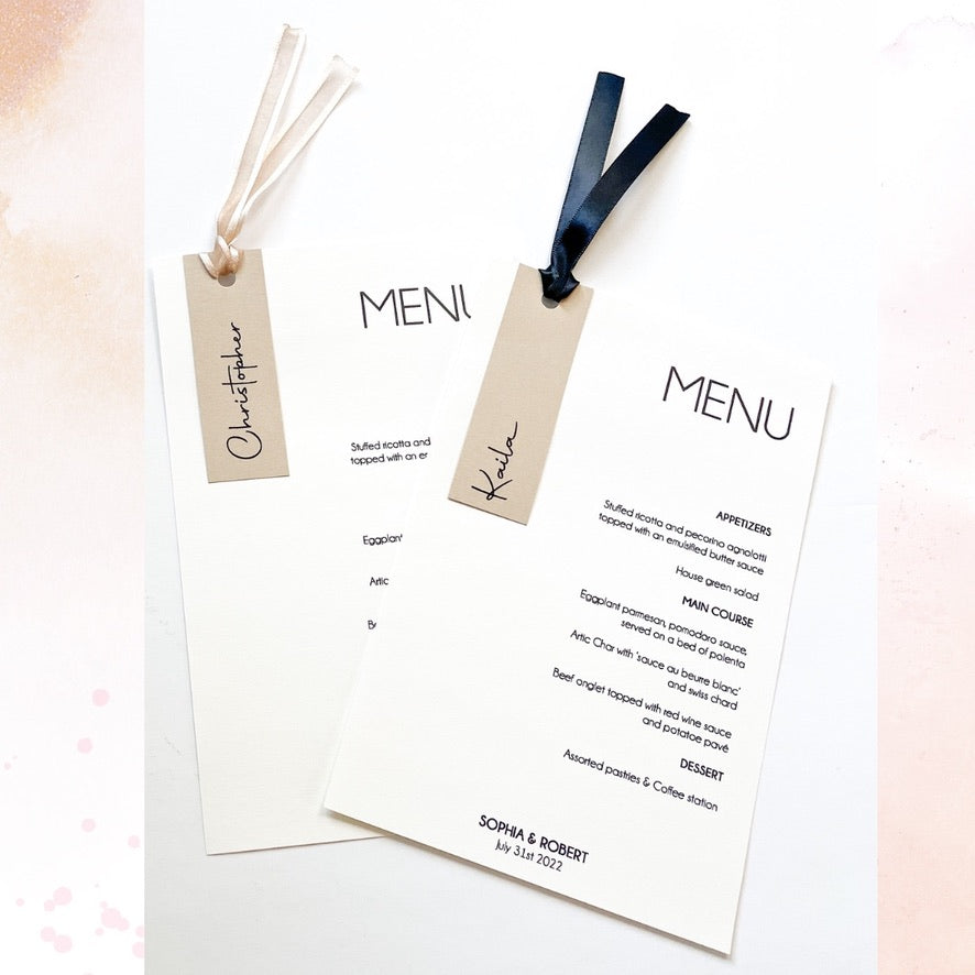 Menus