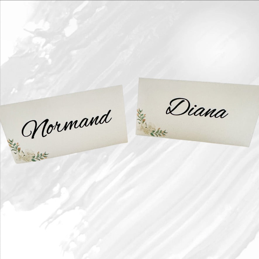 Custom Place Cards