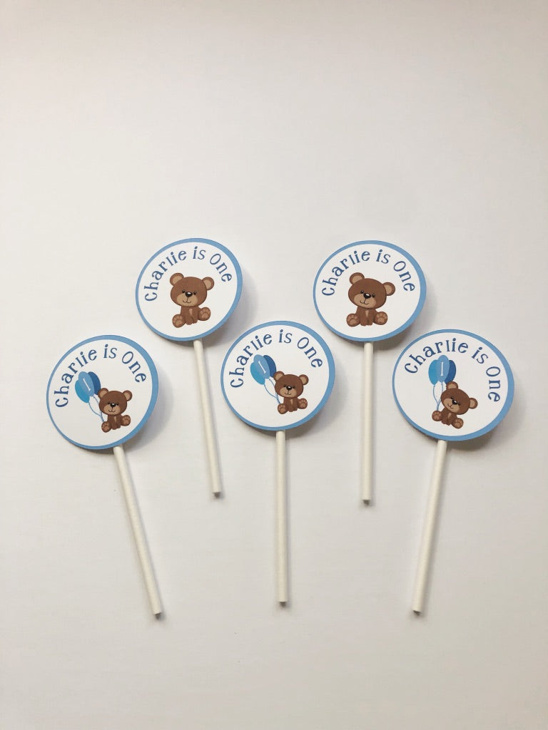 Custom Cupcake Toppers