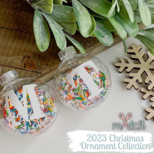 Sprinkles Christmas Ornament