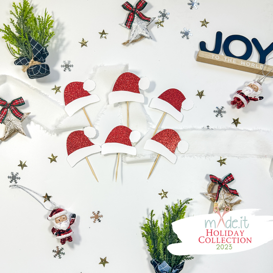 Mix & Match Christmas Cupcake Toppers