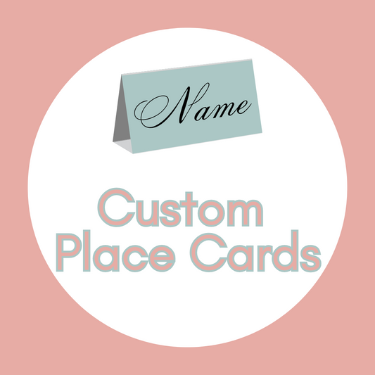 Custom Place Cards