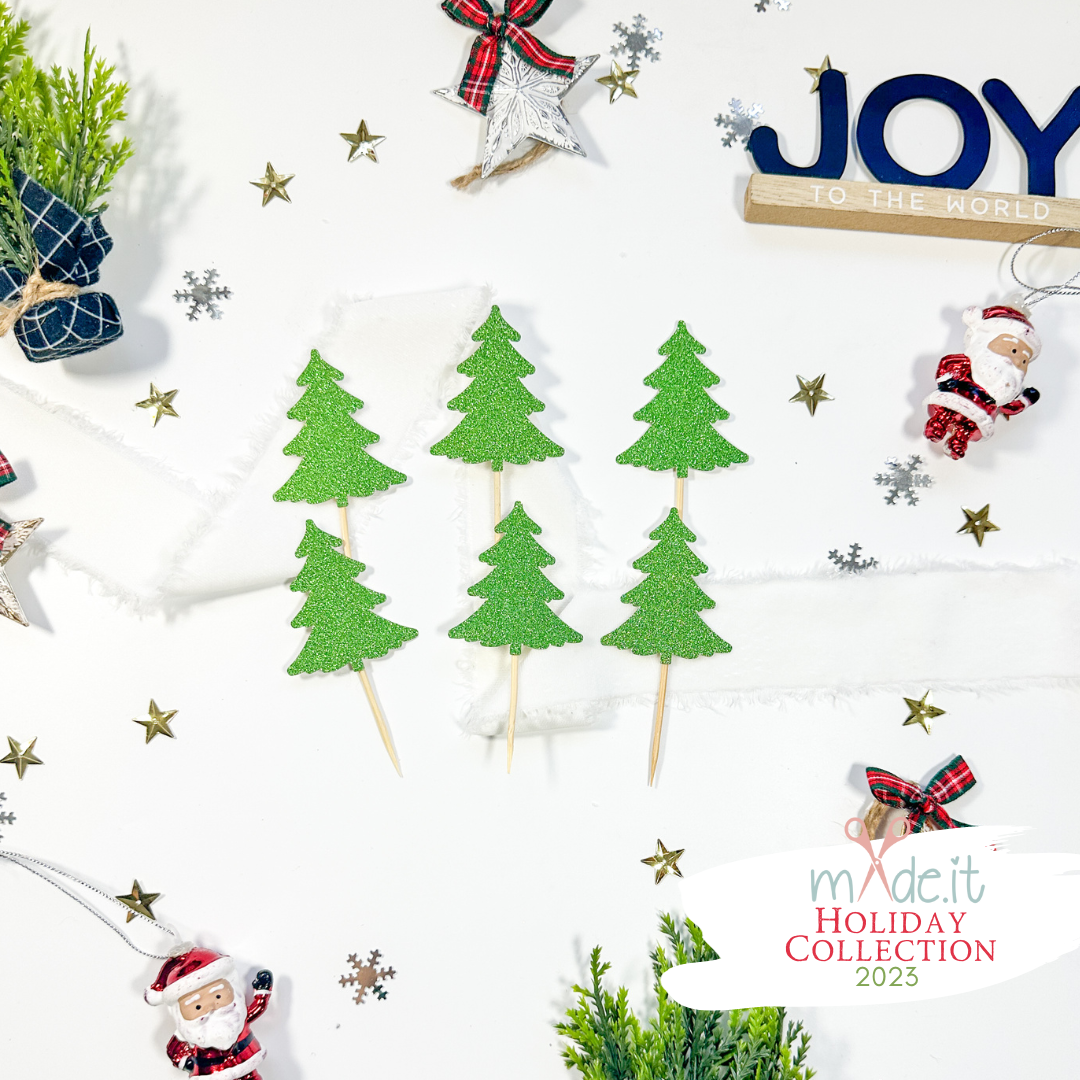 Mix & Match Christmas Cupcake Toppers