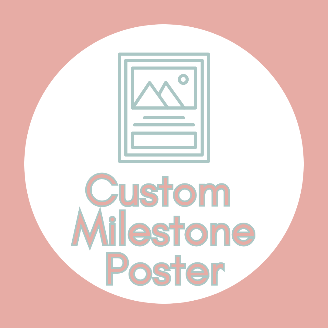 Custom Milestone Poster