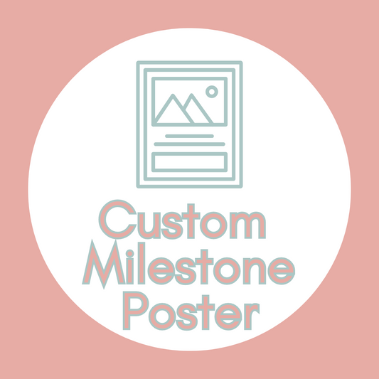 Custom Milestone Poster