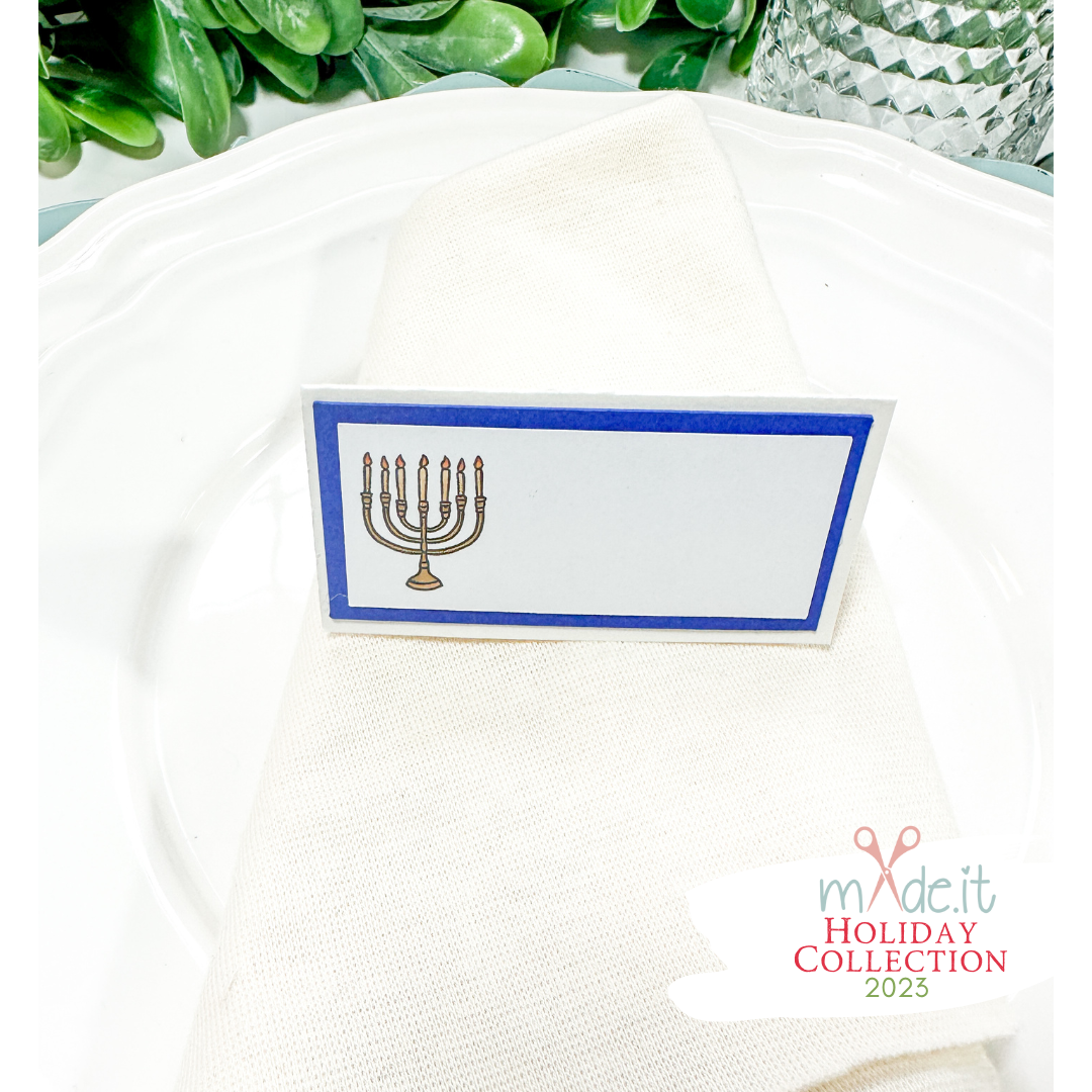 Hannukah Place Cards