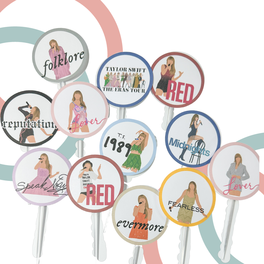 Taylor swift Cupcake Toppers