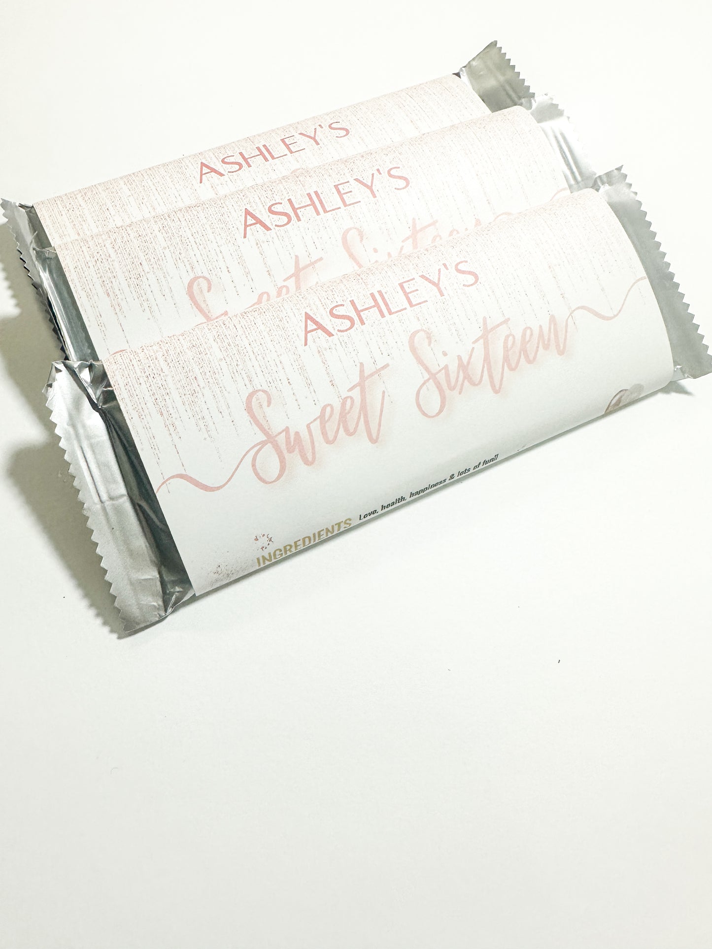 Custom Chocolate Bar Wrapper