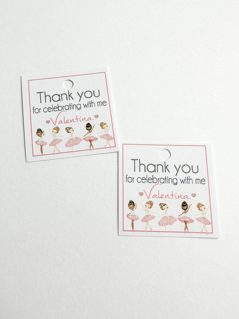 Custom Thank You Tags