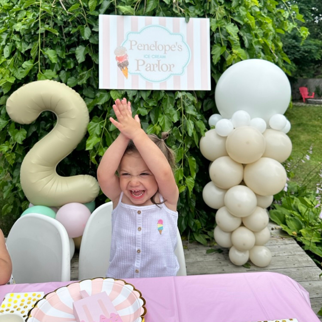 Ice Cream Parlor Welcome Sign