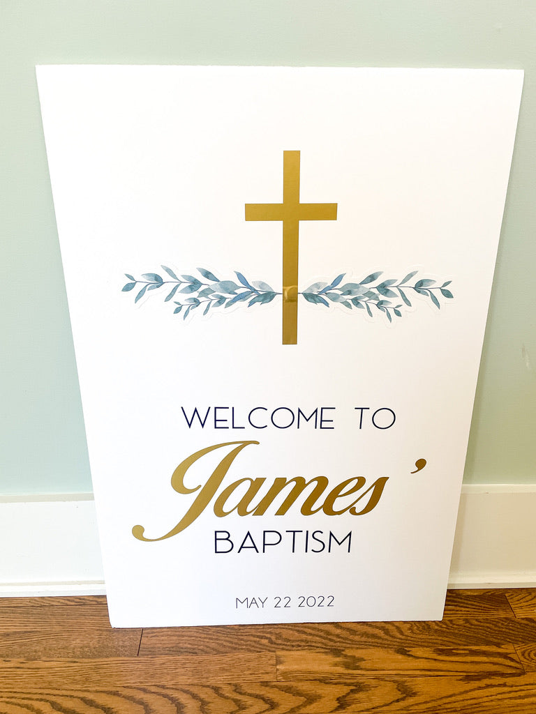 Custom Welcome Sign