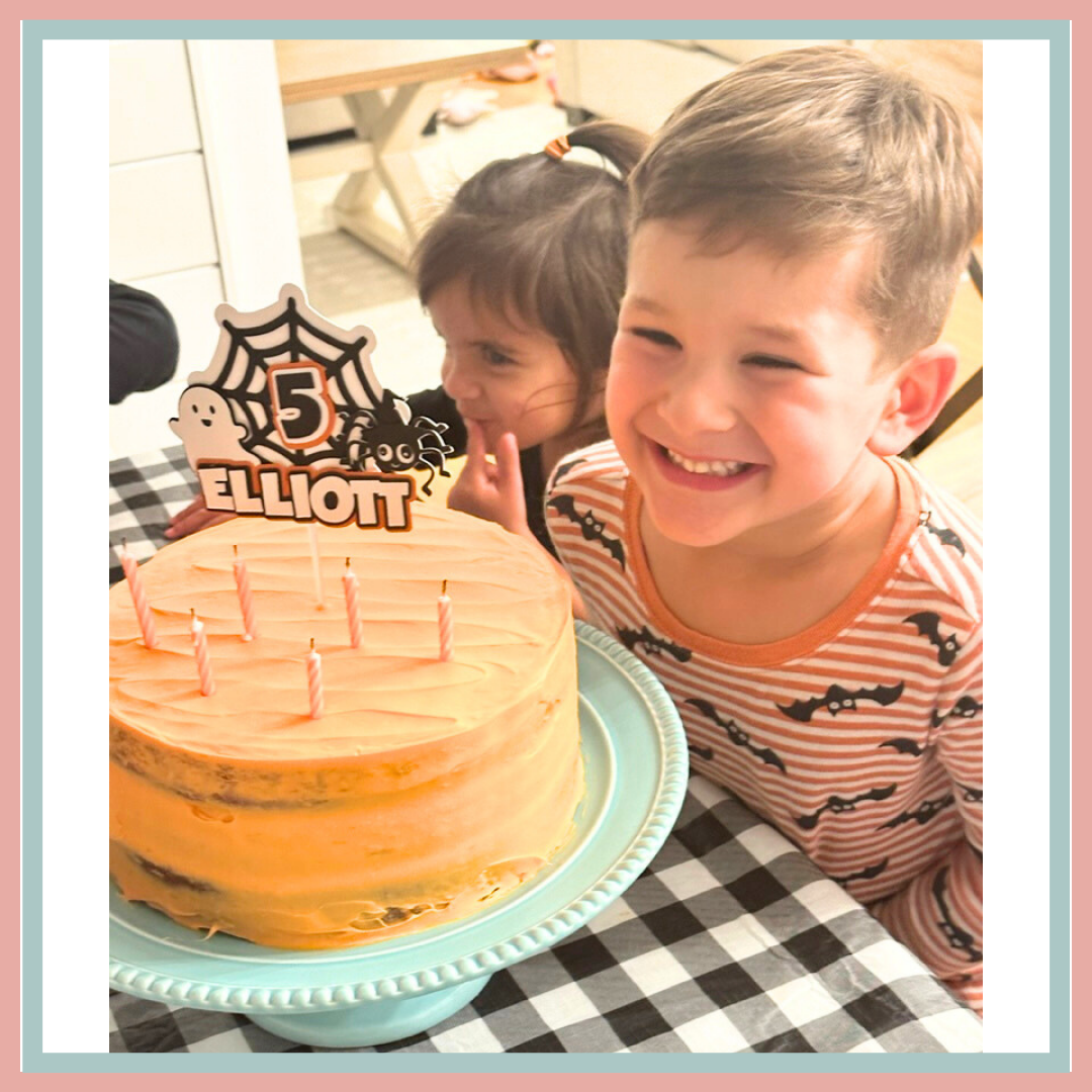 Halloween Layered Cake topper