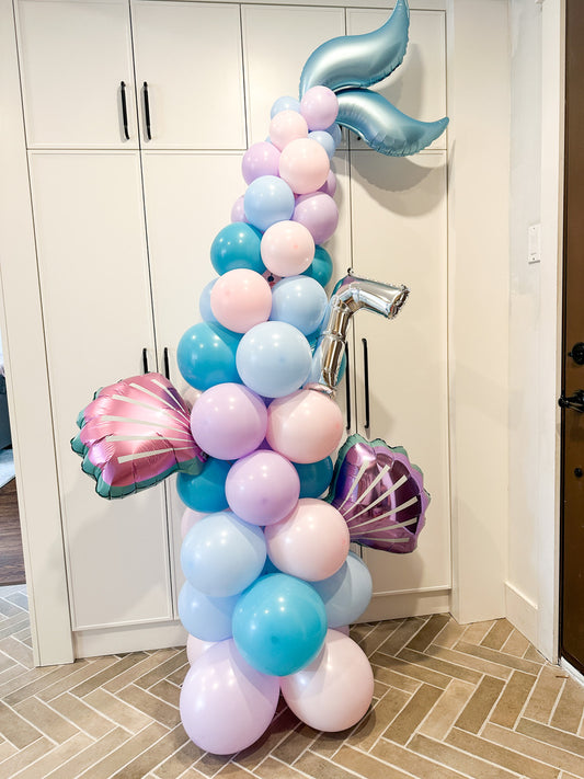 Mermaid Tail Balloon Arrangement