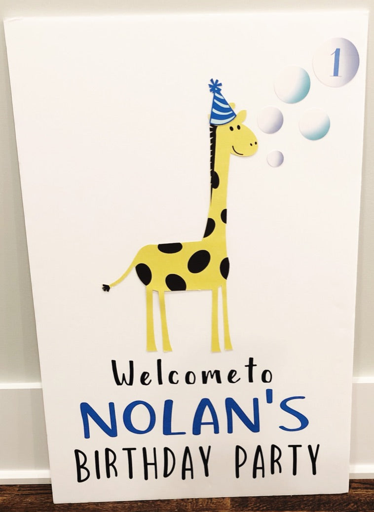 Custom Welcome Sign