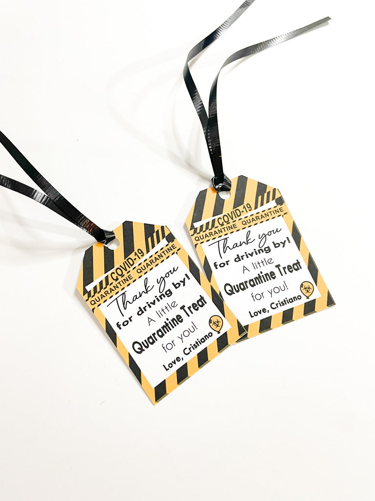 Custom Thank You Tags