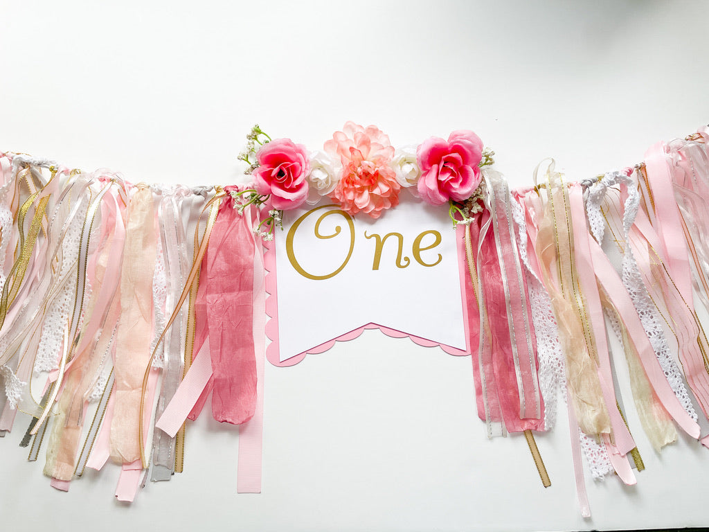 Custom High Chair Banner