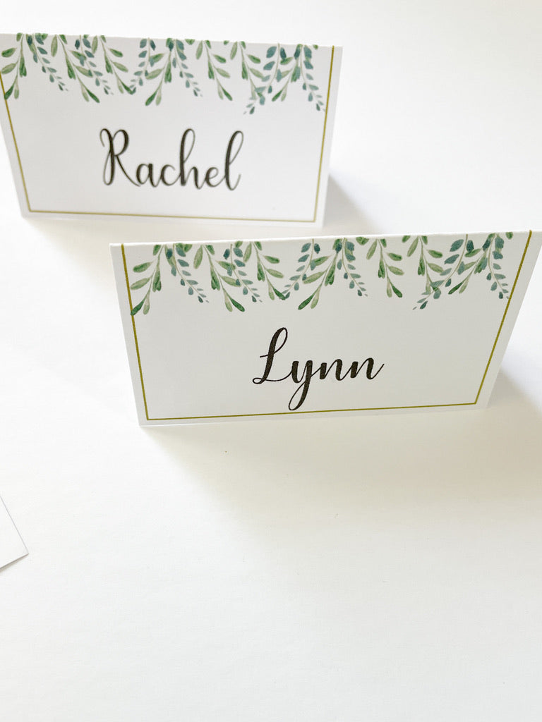 Custom Place Cards