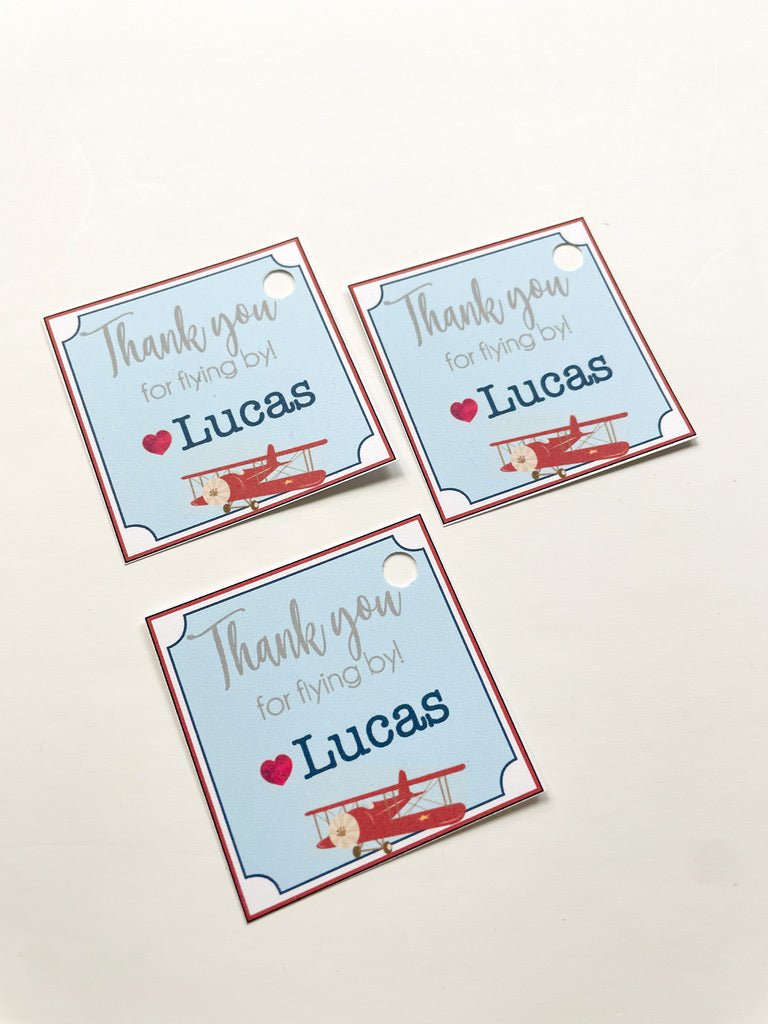 Custom Thank You Tags