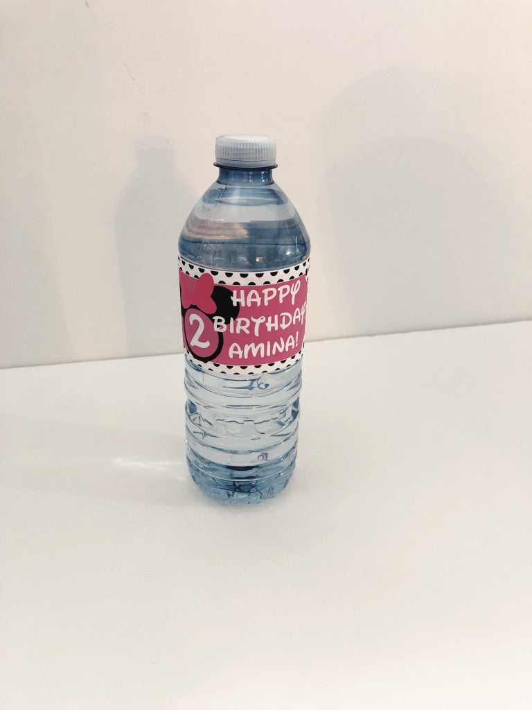 Custom Water Bottle Labels