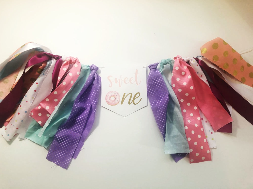 Custom High Chair Banner