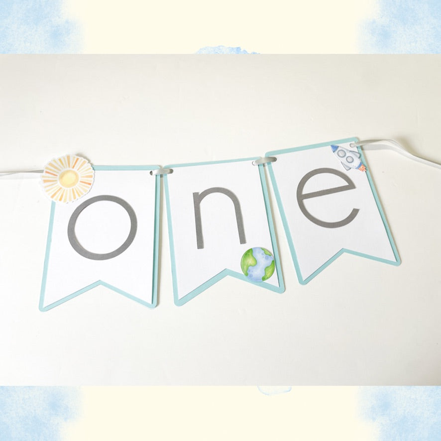 Custom High Chair Banner