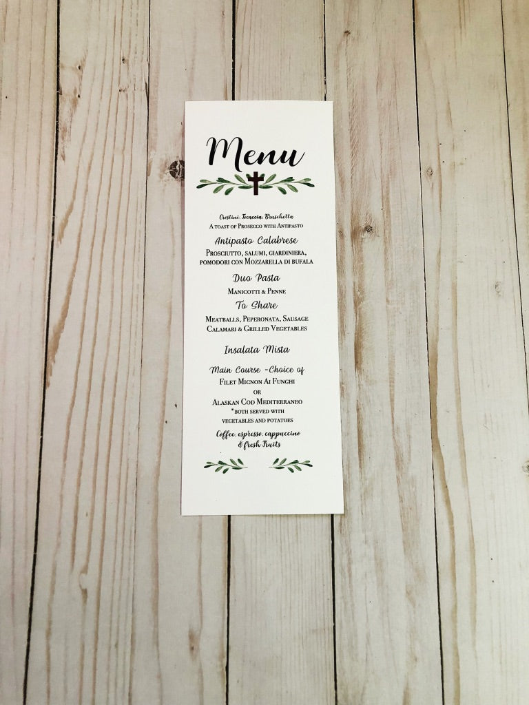 Custom Menu