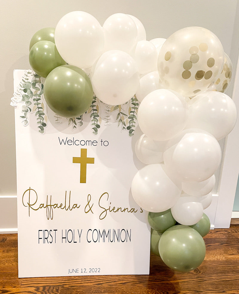 Balloon Add-on to Welcome sign