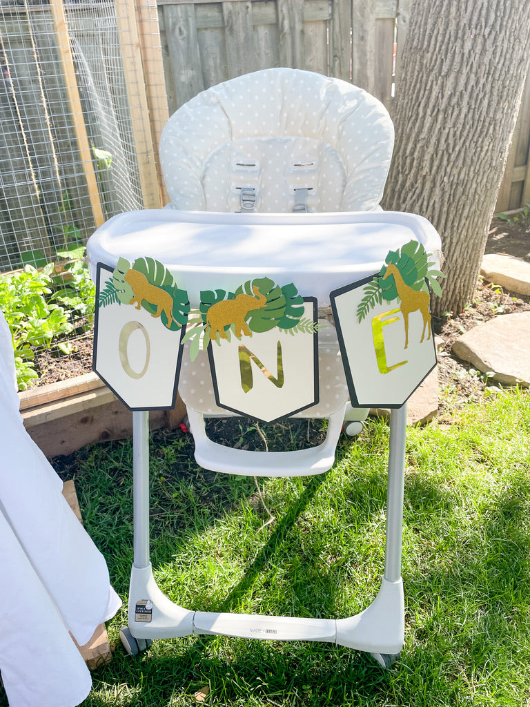 Custom High Chair Banner