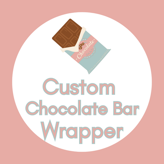 Custom Chocolate Bar Wrapper