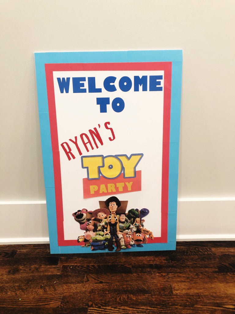 Custom Welcome Sign