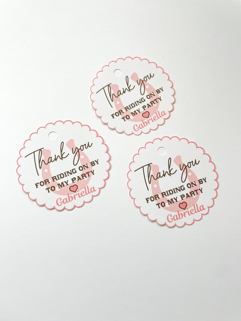 Custom Thank You Tags