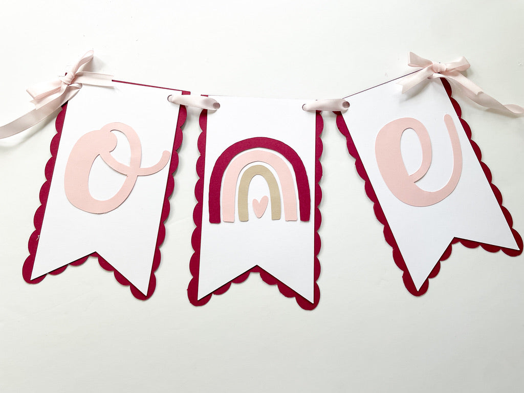 Custom High Chair Banner