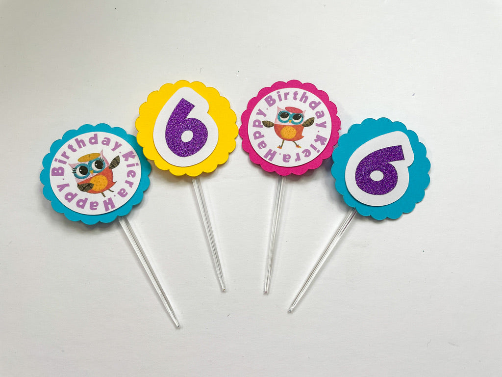 Custom Cupcake Toppers