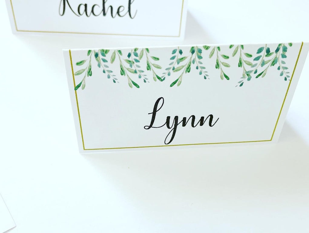 Custom Place Cards