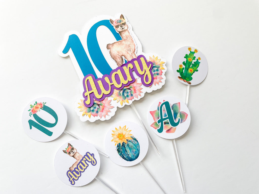 Custom Cupcake Toppers