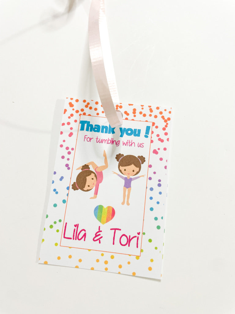 Custom Thank You Tags