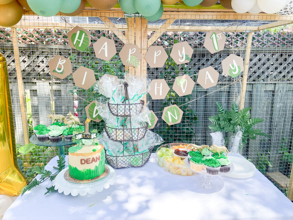 Safari Jungle Cake Topper