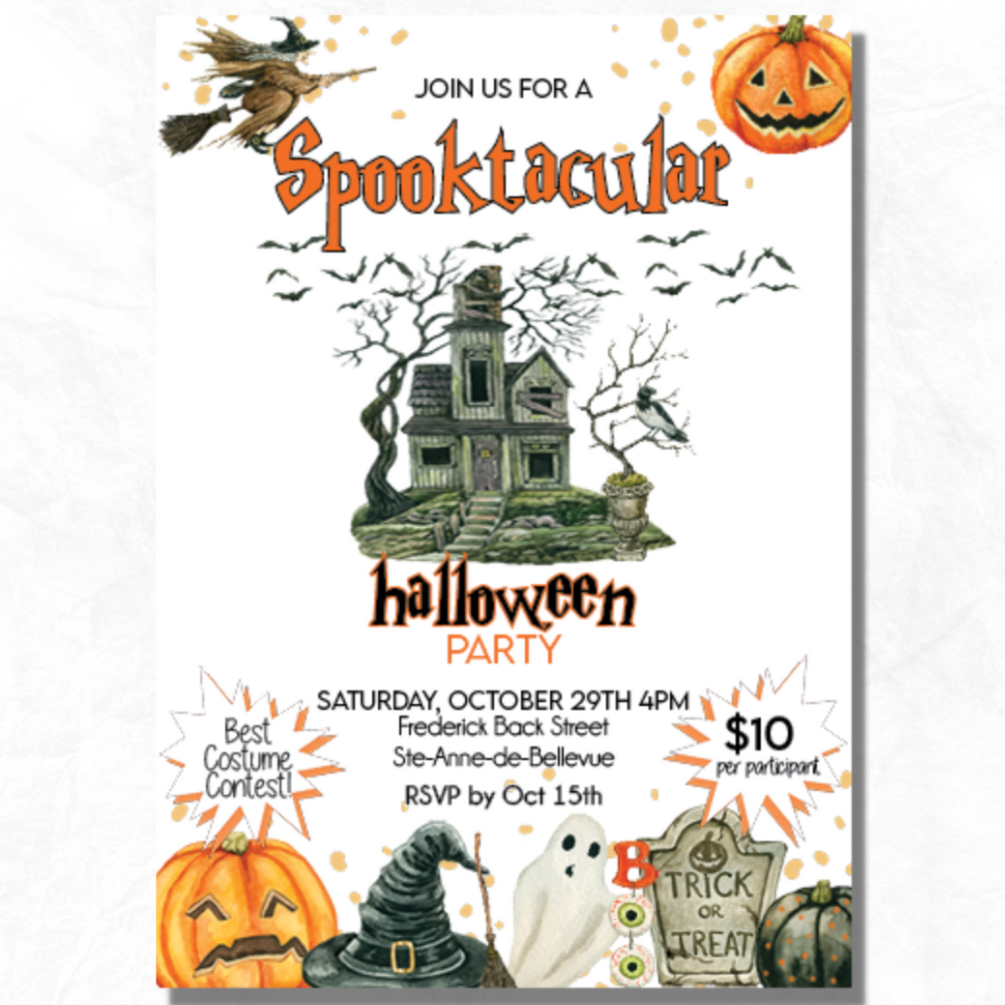 Halloween Invitation