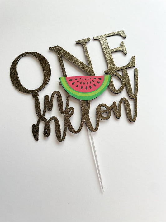 Watermelon Cake Topper