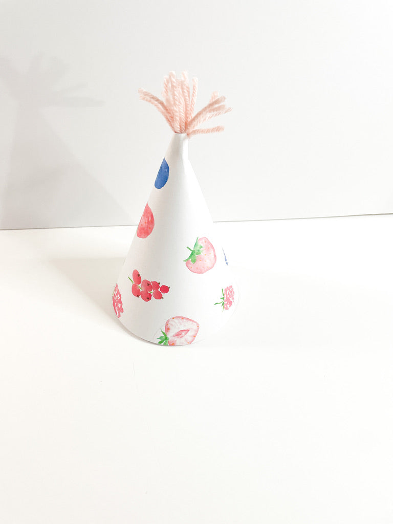 Berry Birthday Hat