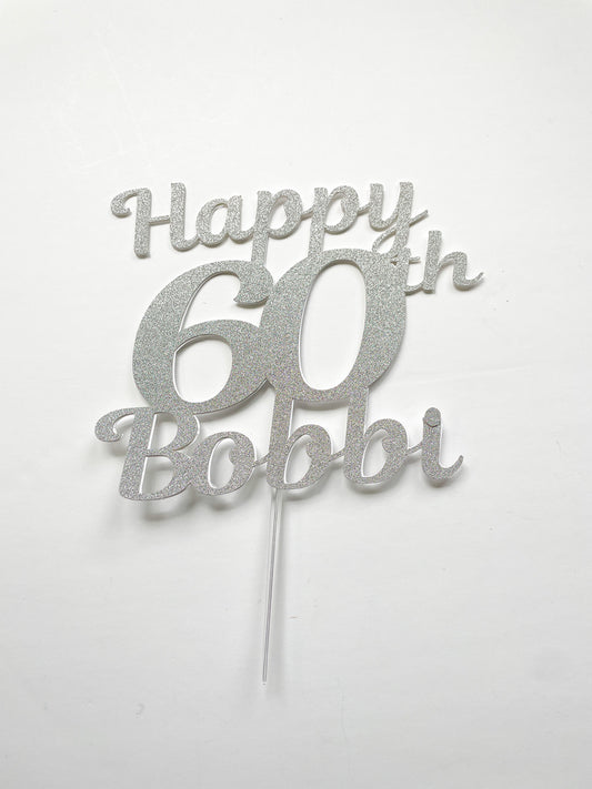 Age Cake Topper